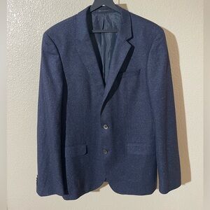 NWOT Hugo Boss Wool Blend Classic Navy Blazer